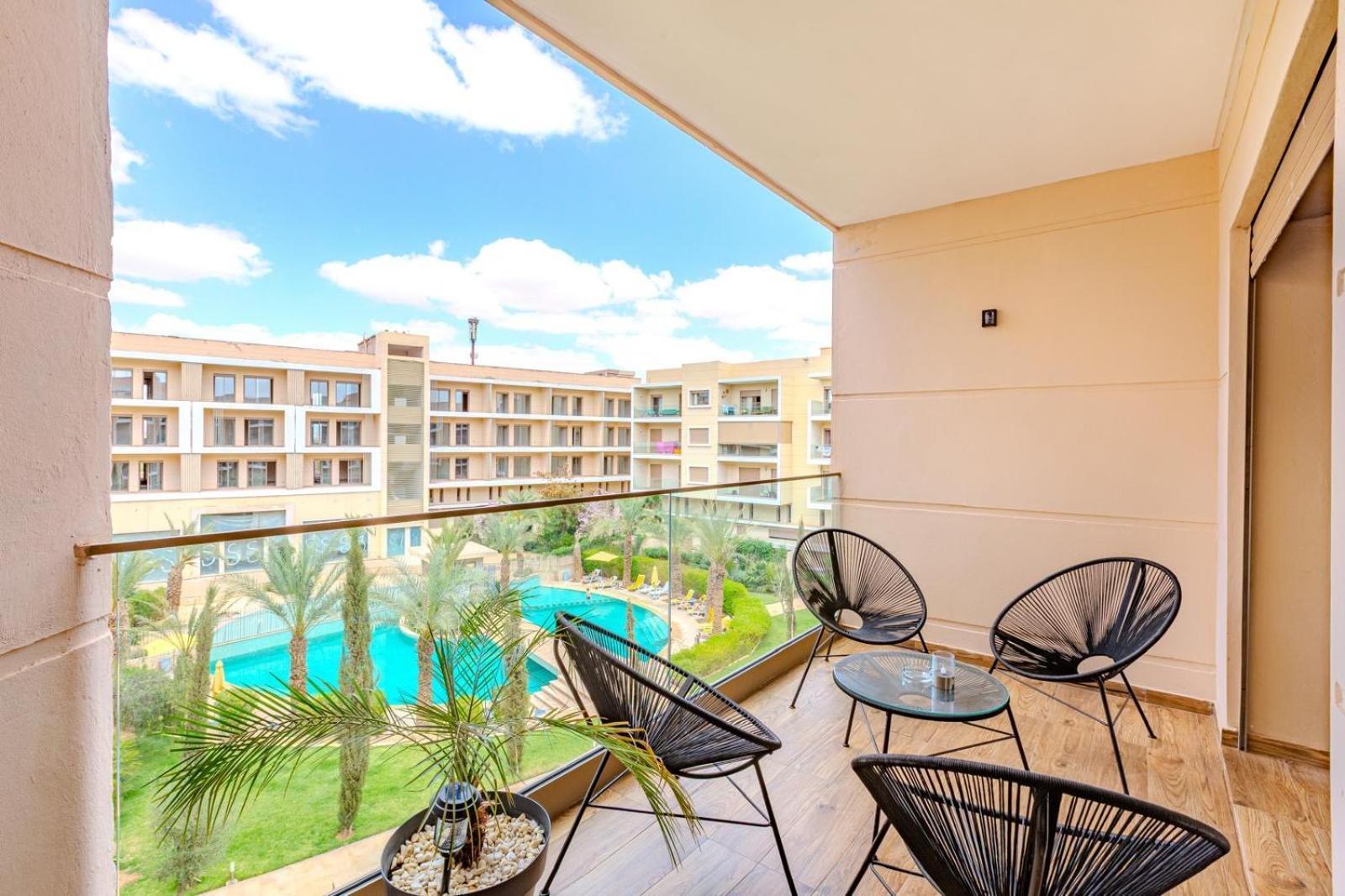 Apartamento Royal Deluxe Diamond - Marrakech, Luxe Pool View Marrakesh Exterior foto