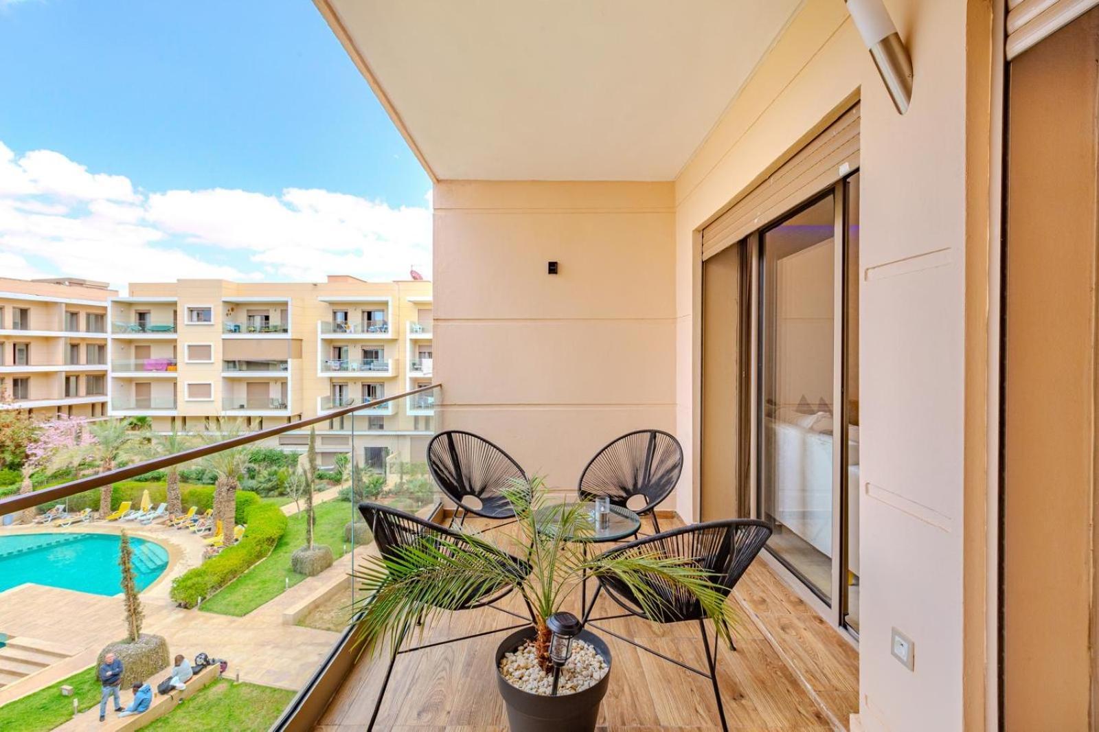 Apartamento Royal Deluxe Diamond - Marrakech, Luxe Pool View Marrakesh Exterior foto