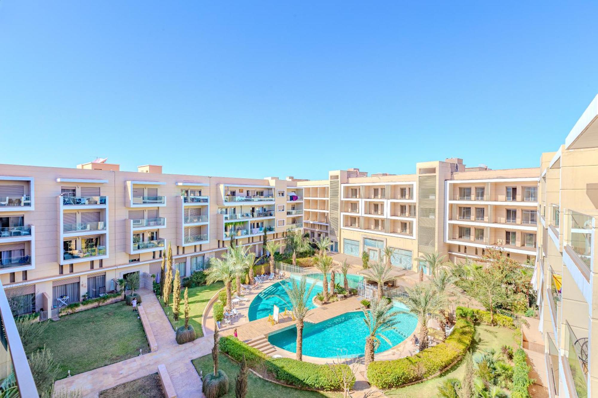Apartamento Royal Deluxe Diamond - Marrakech, Luxe Pool View Marrakesh Exterior foto